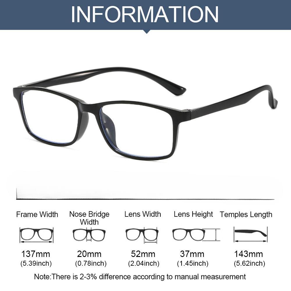 Ultra-Light Anti-Blue Reading Glasses TR90 Anti-Blue Light Presbyopia Glasses Hyperopia Glasses Reader +1.0 1.5 2.0 2.5 3.5 +4.0