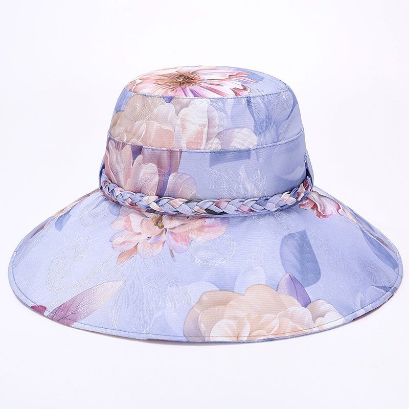 Middle Aged and Elderly Women's Hats Summer Mothers' Sun Protection Hats Sun Hats Breathable Fisherman Hats