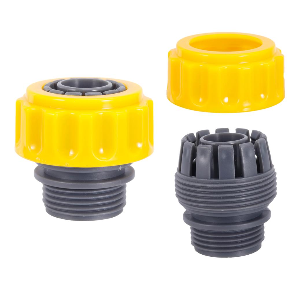 1/2" 3/4" Wasserrohr Reparatur Gewindeverbindung 3/4" Außengewinde auf Innendurchmesser 12mm 20mm Gartenschlauch Verlängerungsverbinder 5/10 Stück