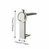 Mini Desk Edge Backpack Hanger Zinc Zinc Zinc Alloy Hanging Handbag Stand Desk Mount Hook  Home Use