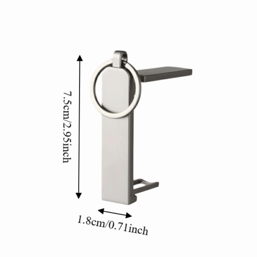 Mini Desk Edge Backpack Hanger Zinc Zinc Zinc Alloy Hanging Handbag Stand Desk Mount Hook  Home Use