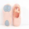 Full Stretch Fabric Ballet Shoes for Adult Body, Women's Soft Soled Practice Shoes, No Tie Up, Visible Instep Dance Shoes