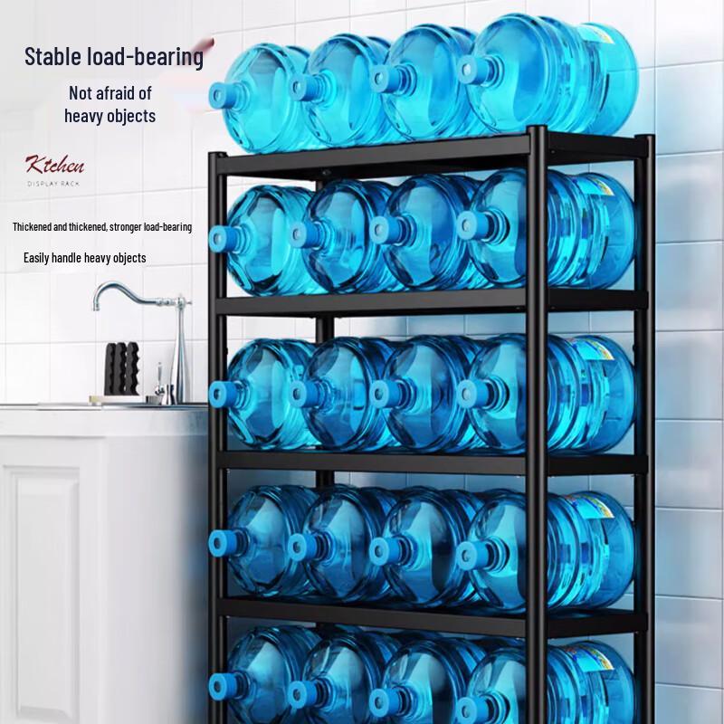 4-Tier Stainless Steel Kitchen Storage Rack