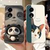 For Honor X5 Case VNA-LX2 Cover Cute Cartoon Rabbit Panda Soft Candy Silicone Phone Case For Honor X5 Plus WOD-LX1 WOD-LX2 Funda