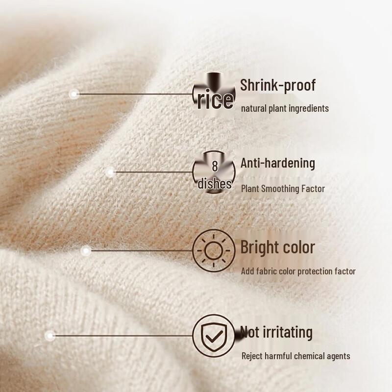 Herrtröja i löst stickat med rund hals