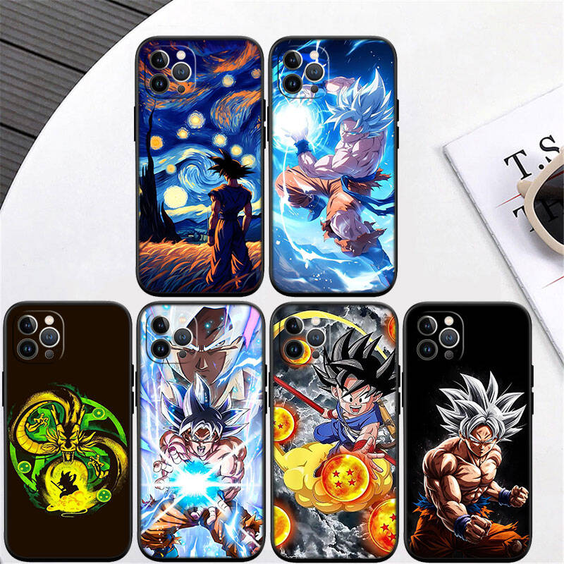 MH48 Dragon Ball Goku Phone Shell Case for Redmi Note 8 9 10 11 11S 10C 10X 10A 10T 9A 9C 9T 9S 8T Pro Max Plus Prime