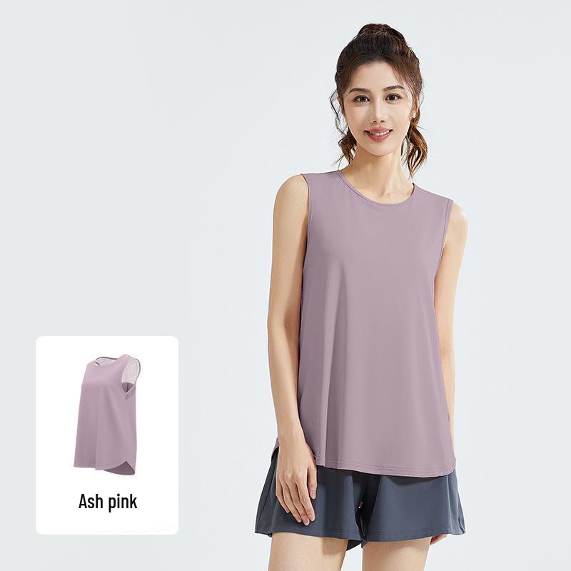 

Женский свободный жилет без рукавов из сетки для бега и йоги Juyi Hall Double Extra Large