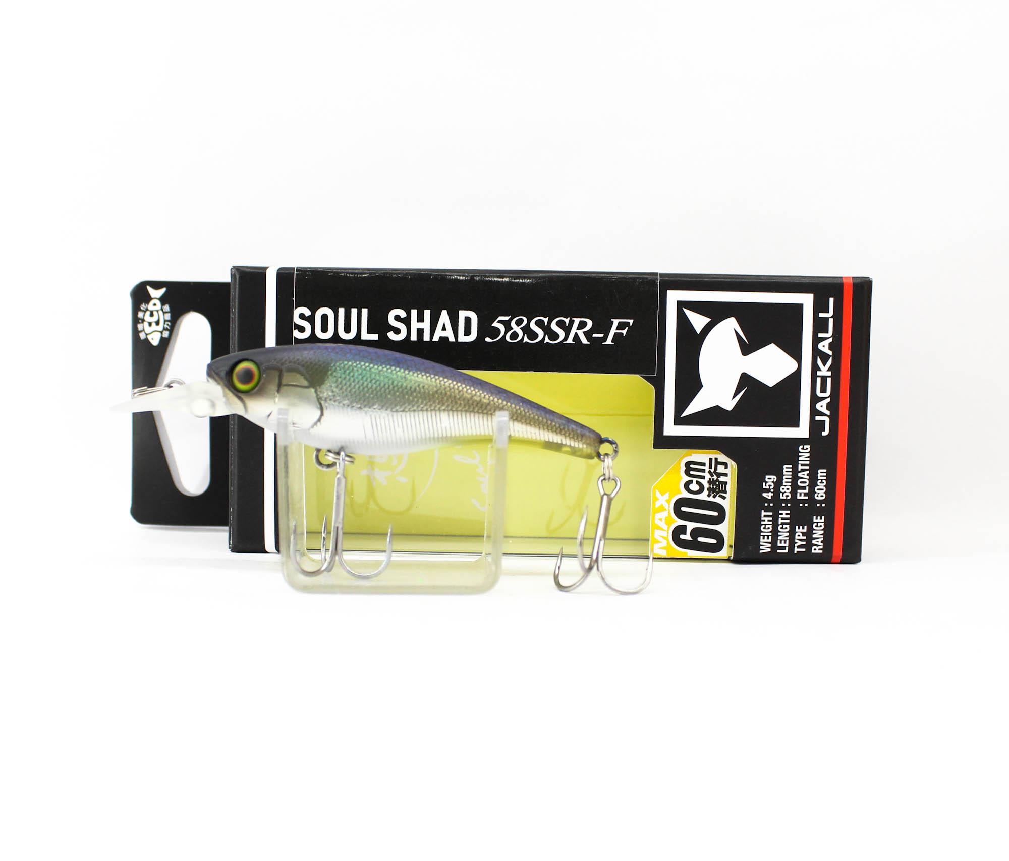

Jackall Soul Shad 58SSR F Floating Lure Numeri Wakasagi (0796)