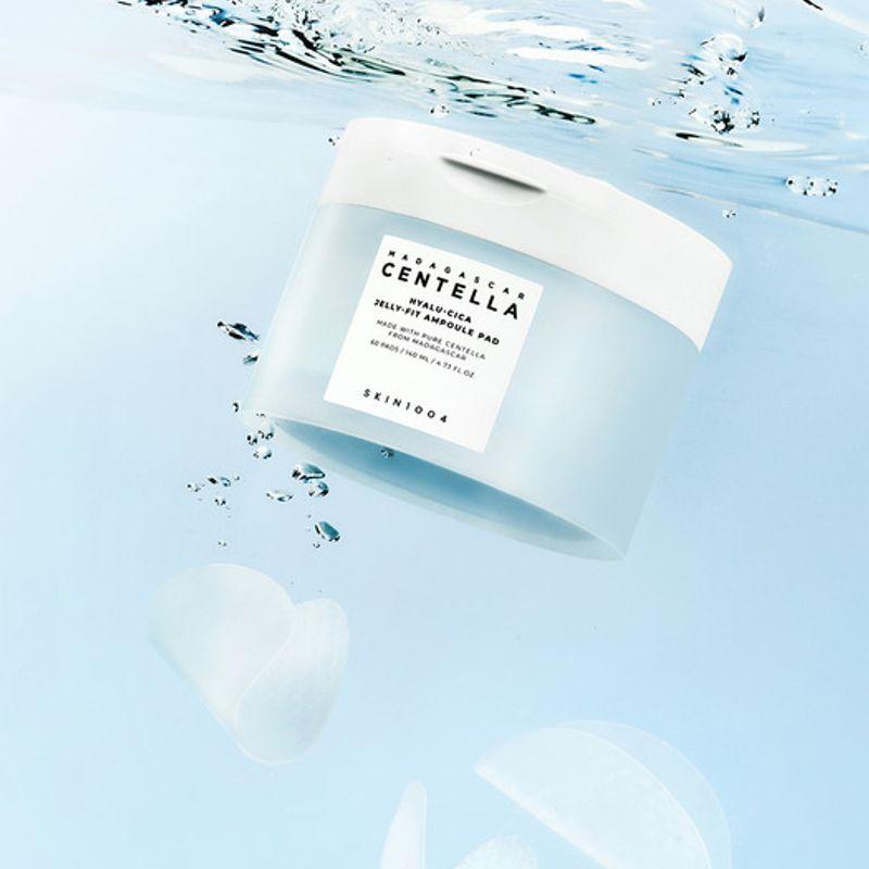 Madagascar Centella Hyaluronic Acid Jelly Fit Ampoule Pads (60 Sheets)