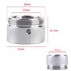 1-5Sets Heating Valve Adapter M30X1.5 Stainless Steel Radiator Valve Thermostat Head Adapter with Strip for Ra Rav Ravl Valve