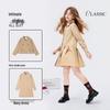 Navigare Girls' A-Line Trench Dress