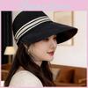 Tieback Sunshade Cap With Breathable Polyester Material And Large Crown For Summer Casual Outdoor Activities