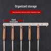 Honggong 304 Stainless Steel 6-Hook Wall Rack