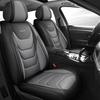 Universal All-Season Five-Seat Leather Car Seat Cover – Full Coverage, Wear-Resistant, Durable, No Removal Needed.