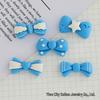 Bowknot Resin Accessories: Vibrant DIY Hair Clips, Phone Case Charms, Fridge Magnets, Crocs Decorations, and Car Adornments.