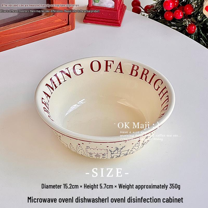 Elegantes 2025 Keramik-Geschirrset: Schüsseln, Geschirr, Teller für Nachmittagstee & Abendessen