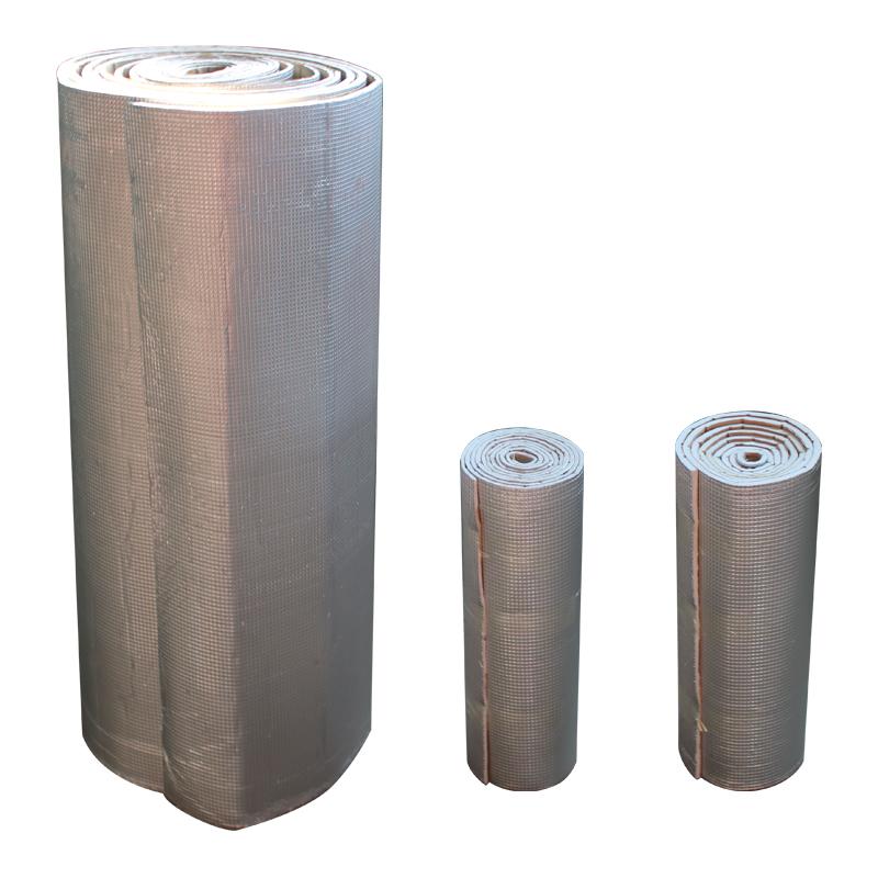 1 Roll 50*200cm Aluminum Foil Cotton Car Thermal Insulation Film Car Truck Thermal Insulation Muffler Pad Fire Protection Foam
