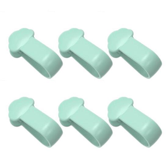 6Pcs Bed Sheet Clips Needle-free Non-Slip Anti-run Bed Sheet Blankets Fastener Clips for Home