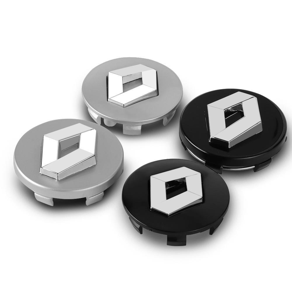 4pcs 56/60mm Car Wheel Center Hubcap Car Wheel Center Hub Caps Auto Accessory For Renault Clio Laguna Megane Duster Logan Captur R222