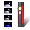 Powerful COB Work Light  USB Rechargeable LED Flashlight Magnetic Torch Emergency Warning Light for Outdoor Camping Car Repair