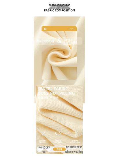 GAGN Women's Pure Cotton Thin Harem Sports Pants - Petite Spring/Autumn Straight-Leg Cuffed Sweatpants (2025)