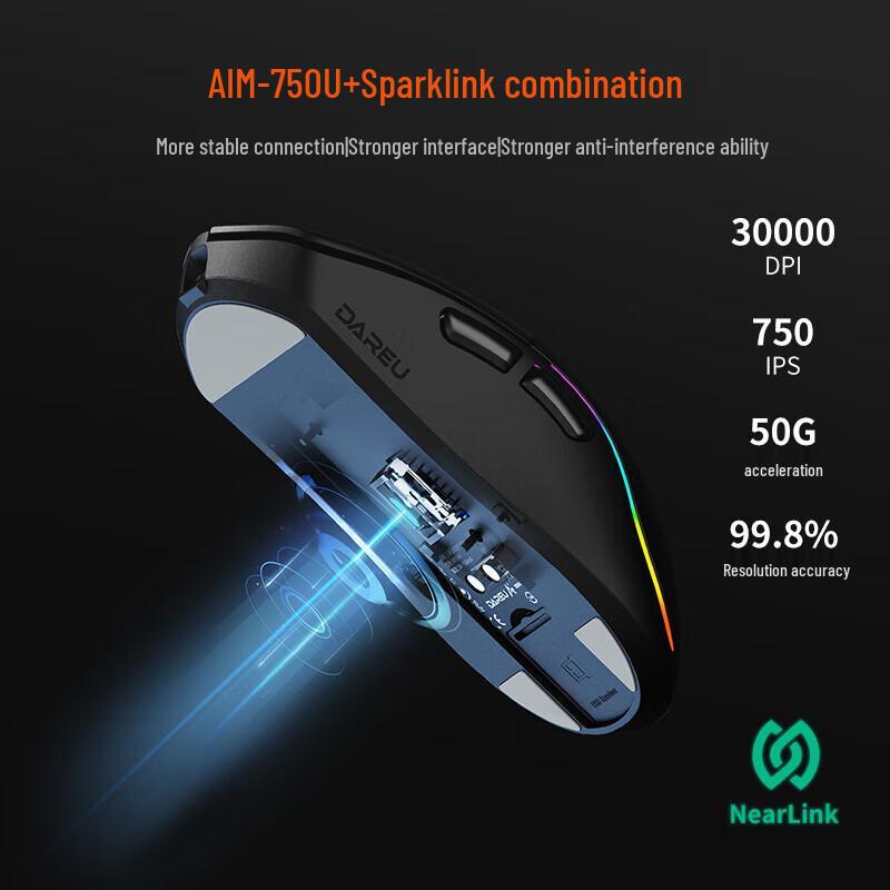 Dareu A950Air Tri-Mode Gaming Mouse