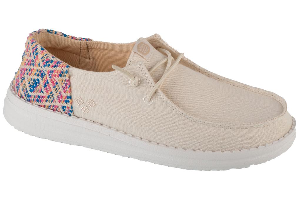 Hey Dude Wendy Funk Surf Baja, Womens White Sneakers