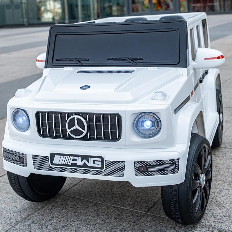 Mercedes-Benz G-Class Kids' Electric Off-Road Car with Remote Control, Suitable for Boys and Girls - Large Four-Wheel Drive, Ride-On Vehicle.