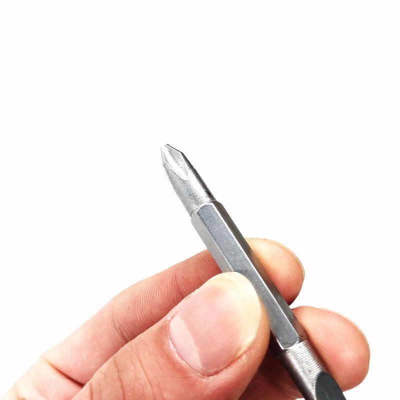 1 Stück Doppelzweck-Schlitz-/Phillips-Schraubendreher Expansionsschraubendreher Kreuzwort-Ratschenschraubendreher Handbuch Hardware-Werkzeuge