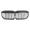 Gloss Black Front Grill Grille Fit BMW 7 Series G11 G12 2019-2022 Single Slat