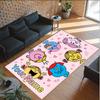 Personalized Crystal Velvet Carpet Custom Name Text,Mr. Men & Little Miss Anti Slip Area Rug For Home Decoration