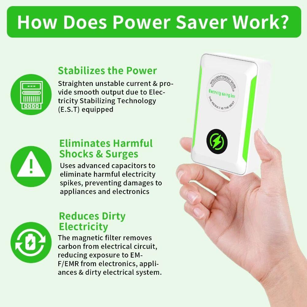Power Save Electricity Saving Box Stable Performance Energy-saving Appliance Home Office