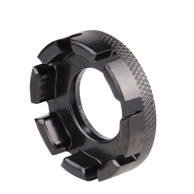 Road Mountain Bike Spoke Adjustment Wrench Bicycle Rim Truing Tools 6 in 1 Multiple Slots Bike Wheel Spoke Repairing Tools