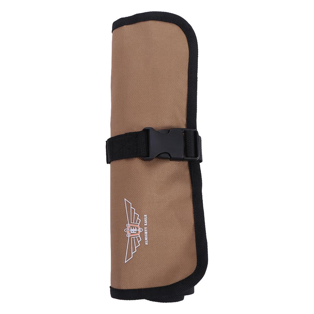 Oxford Cloth Roller Tool Bag Anti drop Carrier Bag Tool Roll Organizer Adjuseable Multi Pocket Tool Storage Bag Electrician