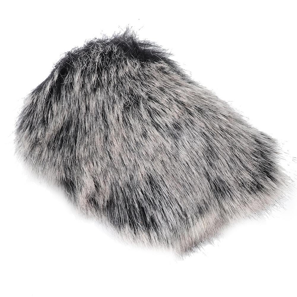 High Quality Microphone Windproof Furry Cover Windshield Windscreen for Outdoor Interview