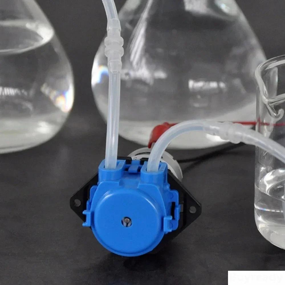 12V 24V Peristaltic Dosing Pump with Connector for Arduino Aquarium Lab DIY Liquids Motor Tool