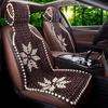 XB161 Universal Summer Wooden Bead Seat Cushion - Breathable, Cool, No Backrest, Four-Season Use