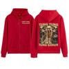 Tung Tung Tung Sahur Funny Baseball Bat Meme Zipper Hoodies