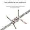 Anti-Climb Hot-Dip Galvanized Barbed Wire