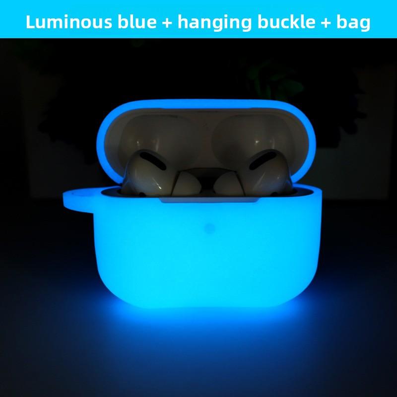 Suitable for AirPods Pro Protective Case, Luminous Soft Case Apple Earphone Case Anti-drop Airpods4 Earphone Case