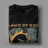 Camiseta Única Lamb Of God para Homens Gola Redonda Camisetas de Algodão Puro Manga Curta Camiseta Roupas Estampadas Gráficas