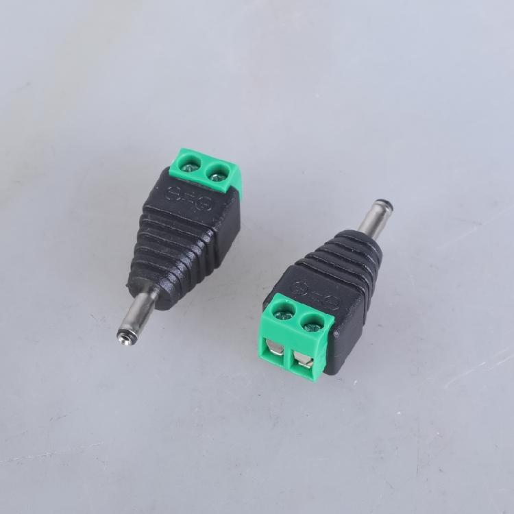 Pack Of 2 Male Female Power Connectors 3.5mmx1.35mm for Easy Installation In Electronics