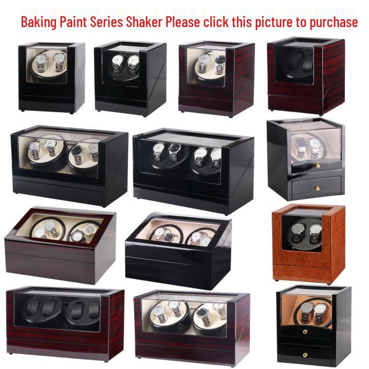 Automatic Rotating Watch Winder Box with Electric Motor for Mechanical Watches