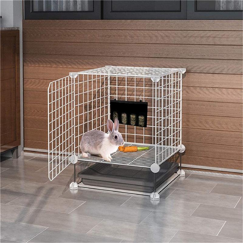Pet Hay Bag for Rabbit, Guinea Pig, Chinchilla - Hanging Feeder Bag