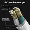 Hot Sale Quick Charger Type-C USB Cable High Speed Data Transfer 2A Output Multi Length for Cellphone and Printer