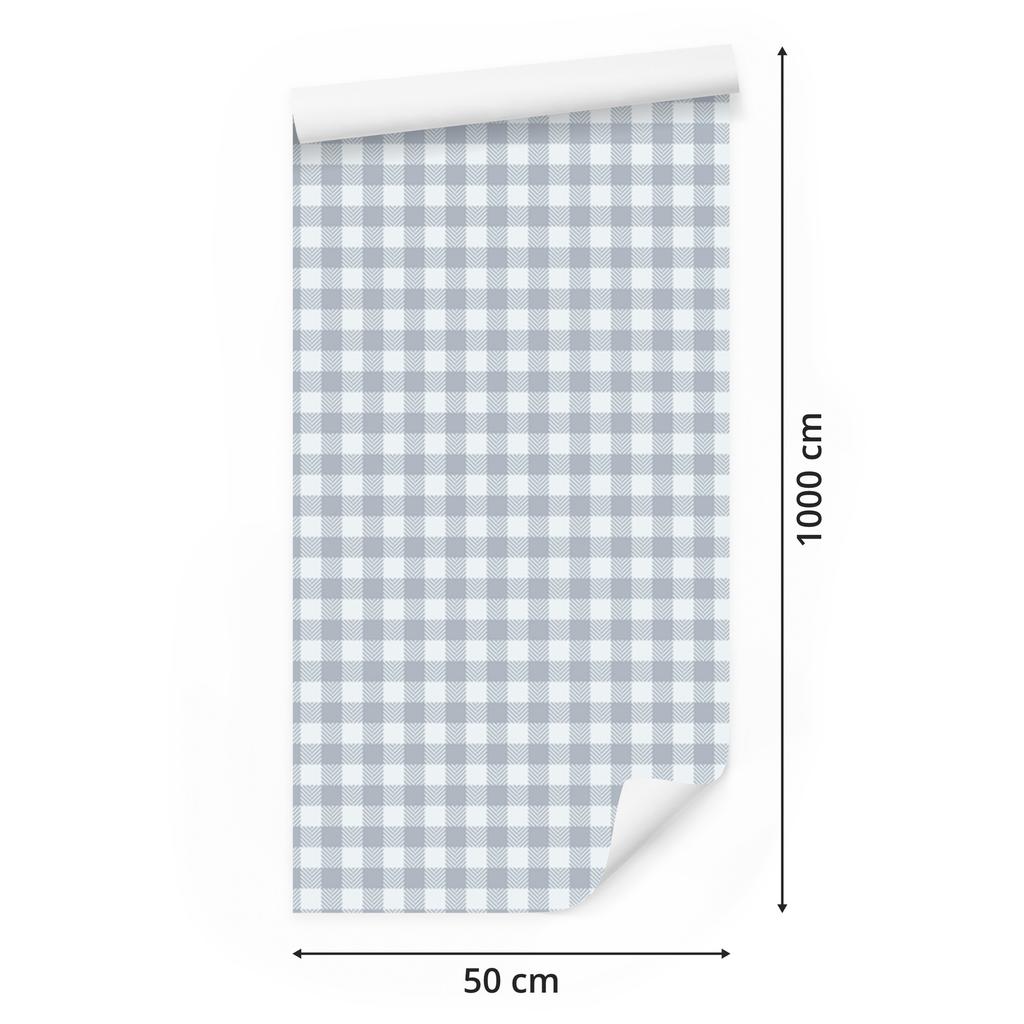 Wallpaper Fabric Pattern Light Gray, Background Light Gray 50x1000