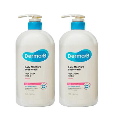 Daily Moisture Body Wash Fresh Peach Scent 1000ml X 2