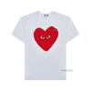 Comme Des Garcons AX T220 051 WEISS SS25 Unisex Kurzarm-T-Shirt 139766704 Unisex T-Shirt