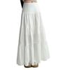 High Waist Pleated A-line Midi Skirt for Women - Summer 2024 To Winter - Slimming Umbrella Design