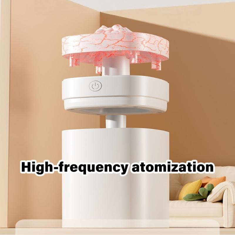 Simulated Flame Essential Oil Diffuser with Light Flame Aromatic Diffuser Aromatic Diffuser for Home Bedroom Office